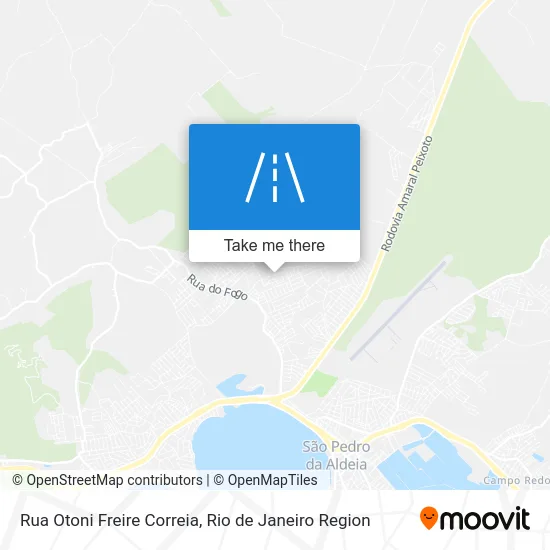 Rua Otoni Freire Correia map