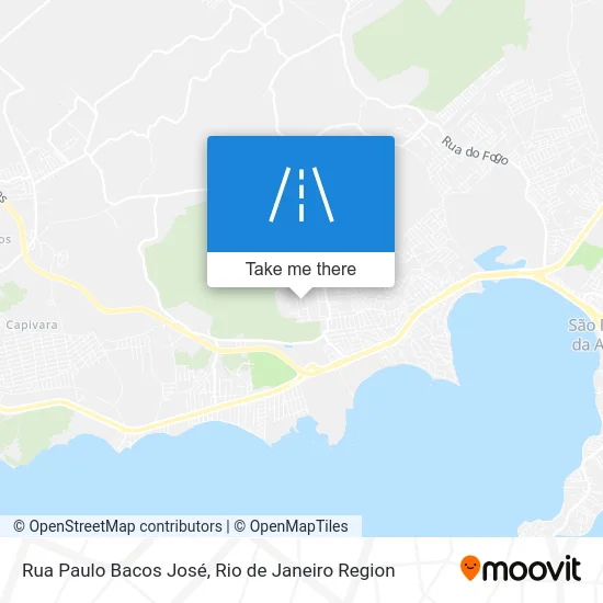 Rua Paulo Bacos José map