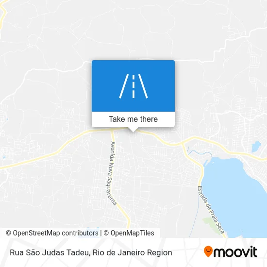 Rua São Judas Tadeu map