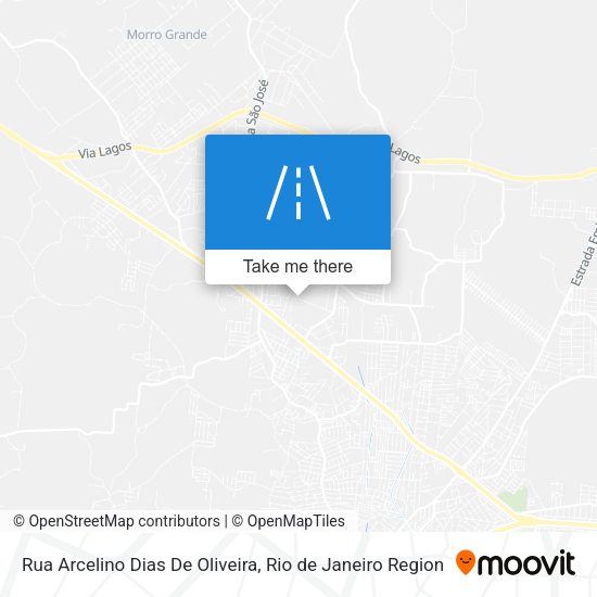 Rua Arcelino Dias De Oliveira map
