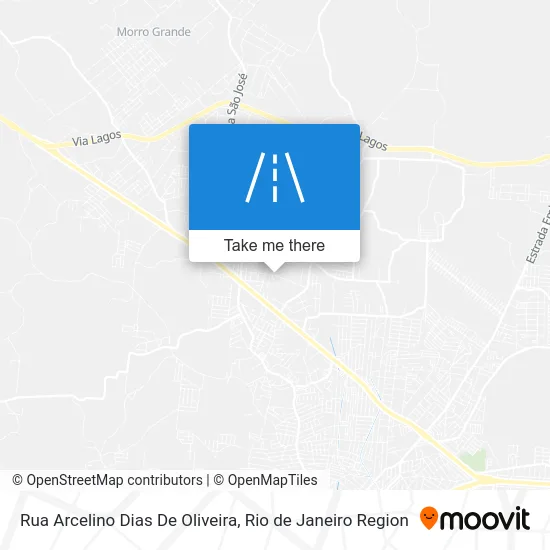 Rua Arcelino Dias De Oliveira map
