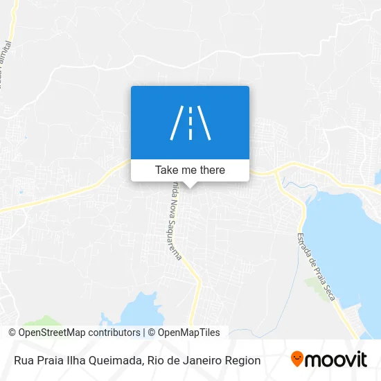 Rua Praia Ilha Queimada map