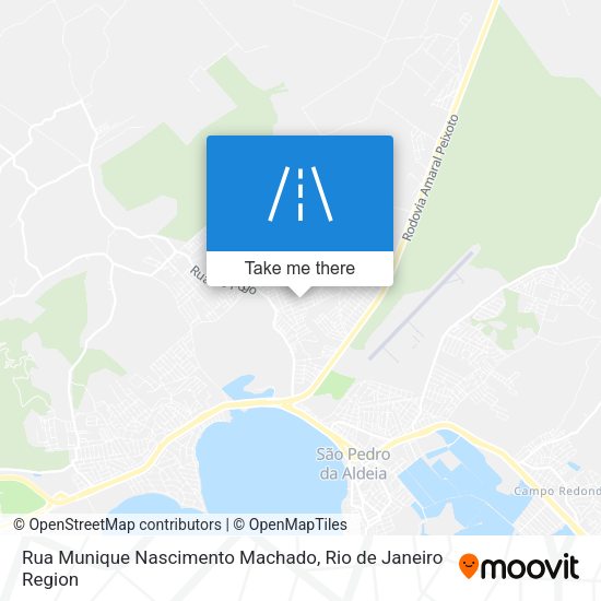 Rua Munique Nascimento Machado map