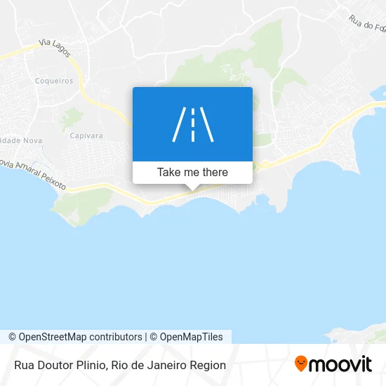 Rua Doutor Plinio map