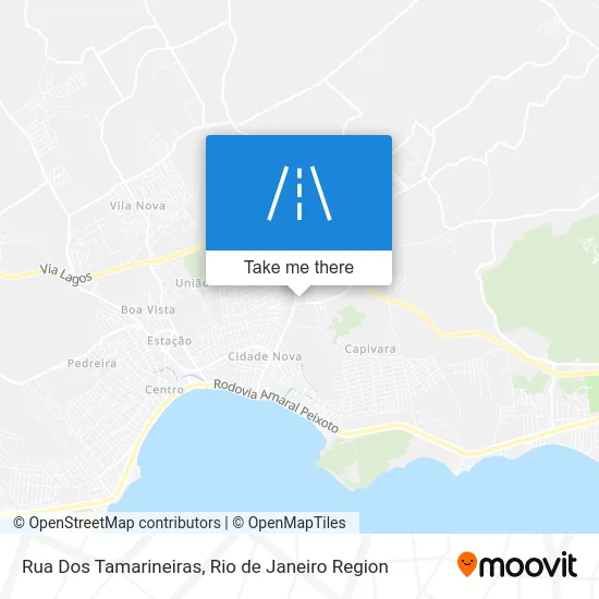 Rua Dos Tamarineiras map