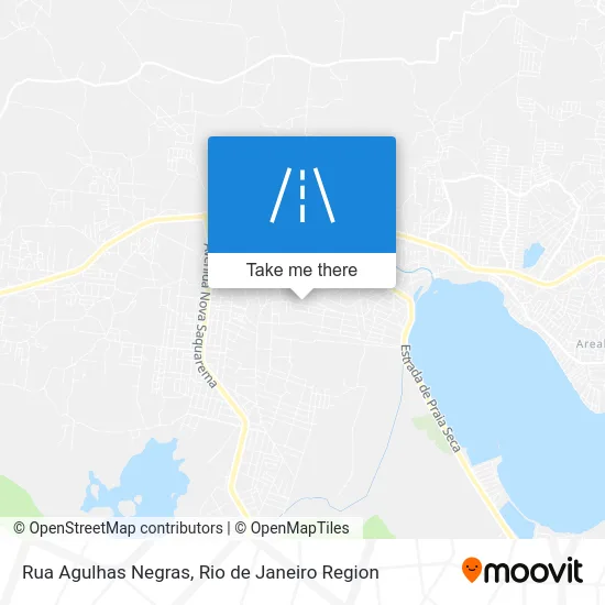 Rua Agulhas Negras map