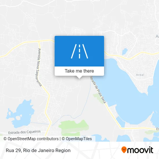 Rua 29 map