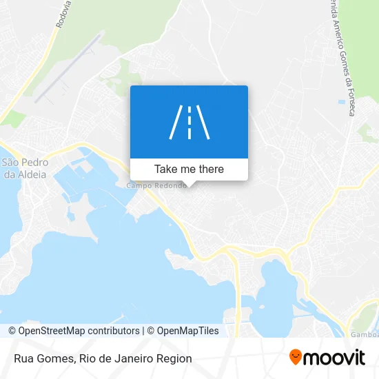 Rua Gomes map