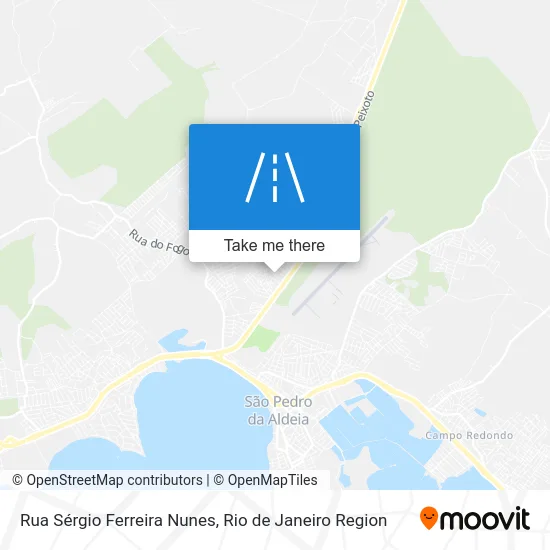 Rua Sérgio Ferreira Nunes map