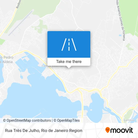 Rua Três De Julho map