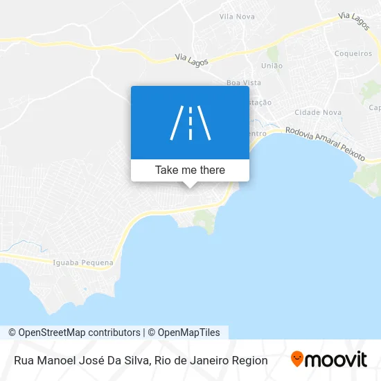 Rua Manoel José Da Silva map