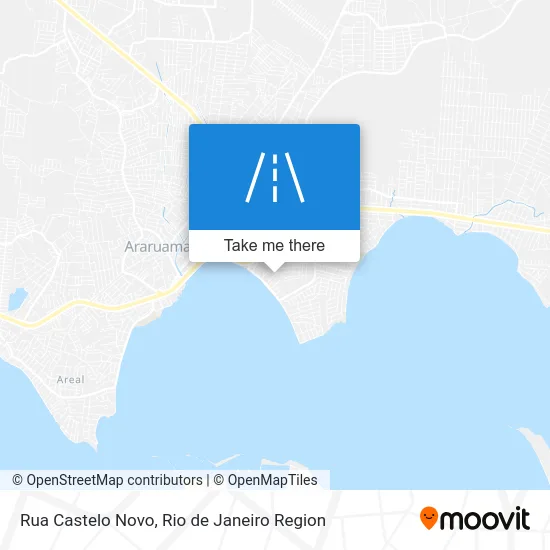 Rua Castelo Novo map