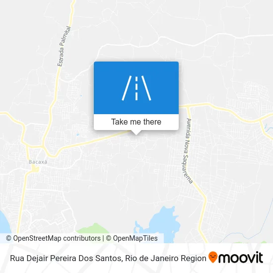 Rua Dejair Pereira Dos Santos map