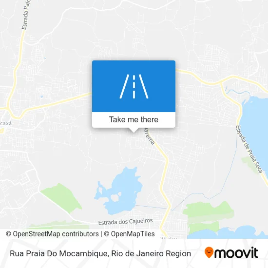Rua Praia Do Mocambique map