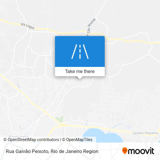 Rua Gaivão Peixoto map