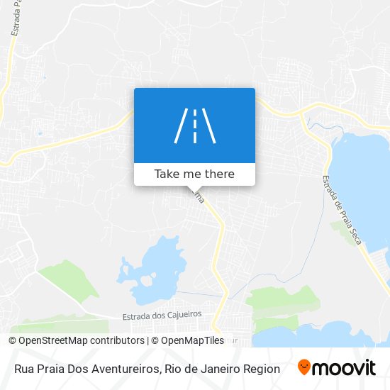 Rua Praia Dos Aventureiros map