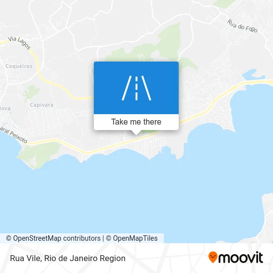 Rua Vile map