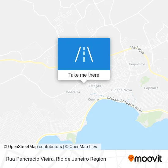 Rua Pancracio Vieira map