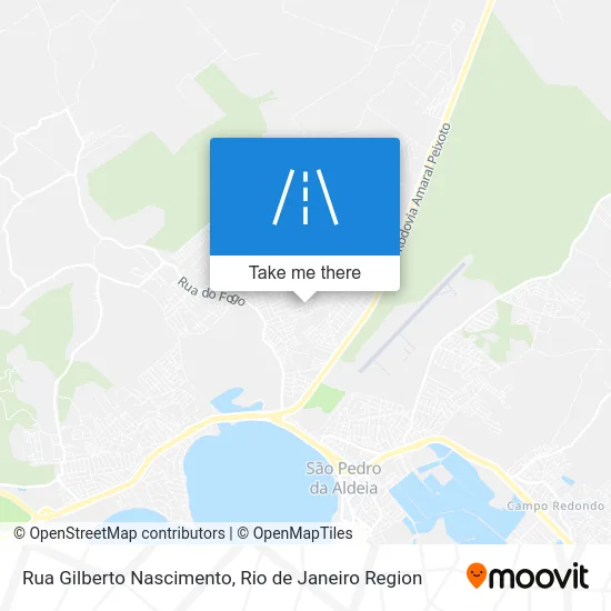 Rua Gilberto Nascimento map