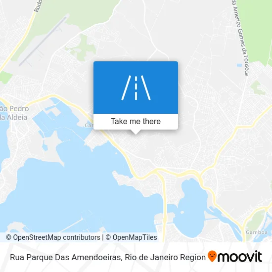Rua Parque Das Amendoeiras map