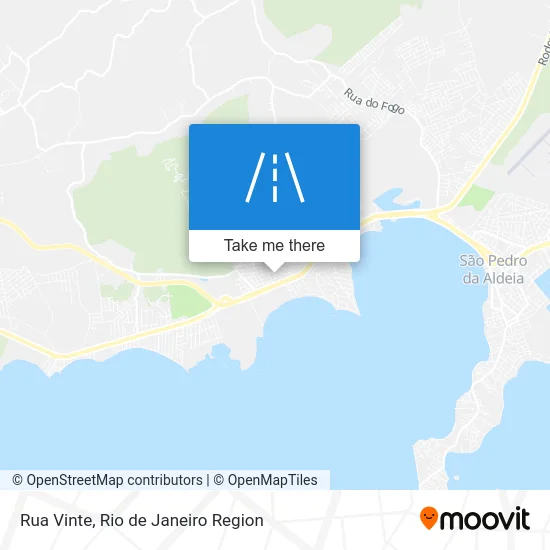 Rua Vinte map
