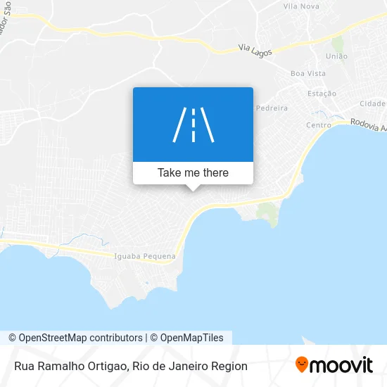 Rua Ramalho Ortigao map