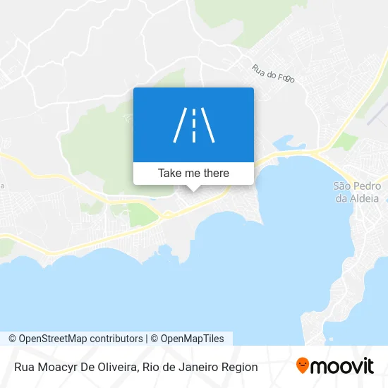 Rua Moacyr De Oliveira map