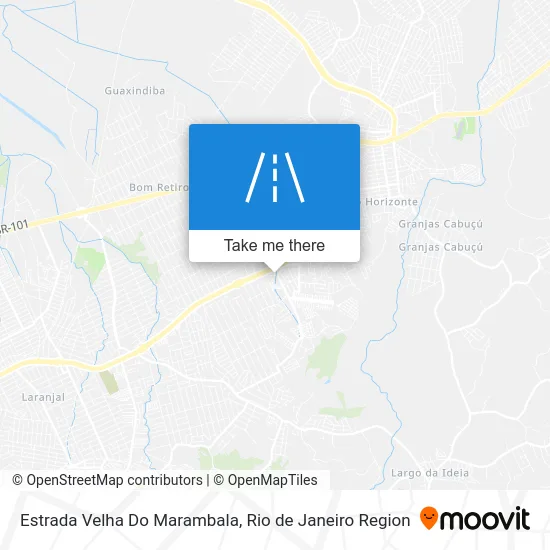 Estrada Velha Do Marambala map