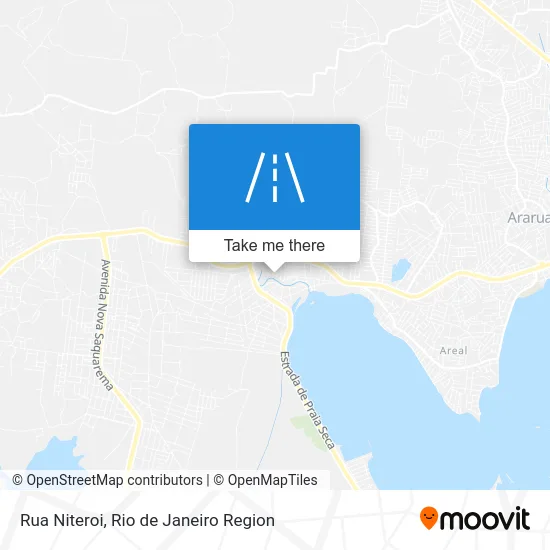 Rua Niteroi map