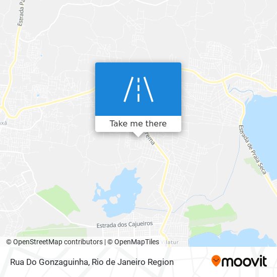 Mapa Rua Do Gonzaguinha