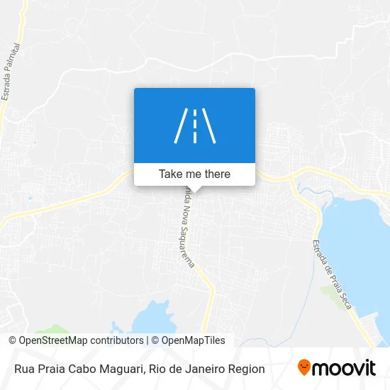 Rua Praia Cabo Maguari map