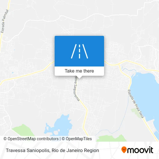 Travessa Saniopolis map