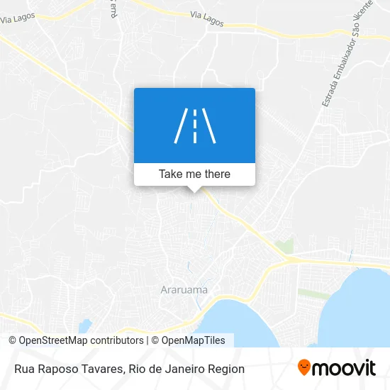 Rua Raposo Tavares map