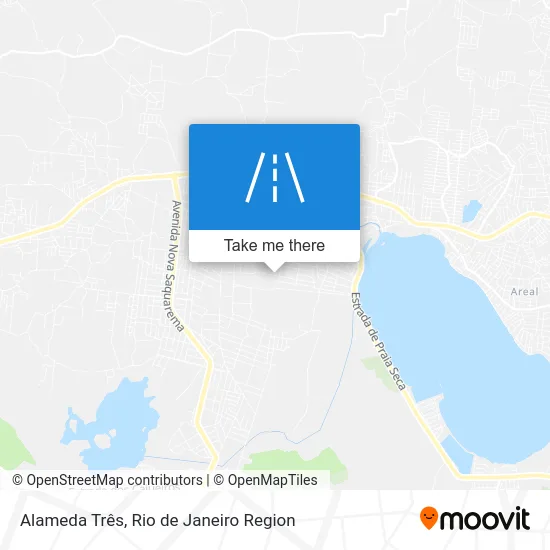 Alameda Três map