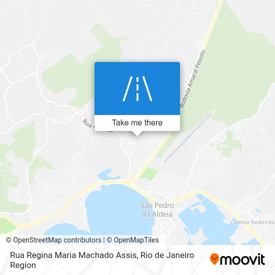 Rua Regina Maria Machado Assis map
