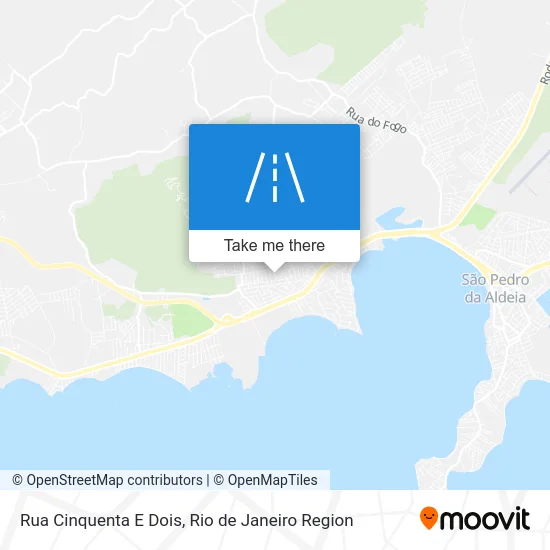 Rua Cinquenta E Dois map