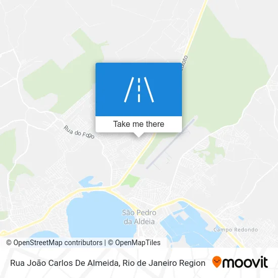 Rua João Carlos De Almeida map