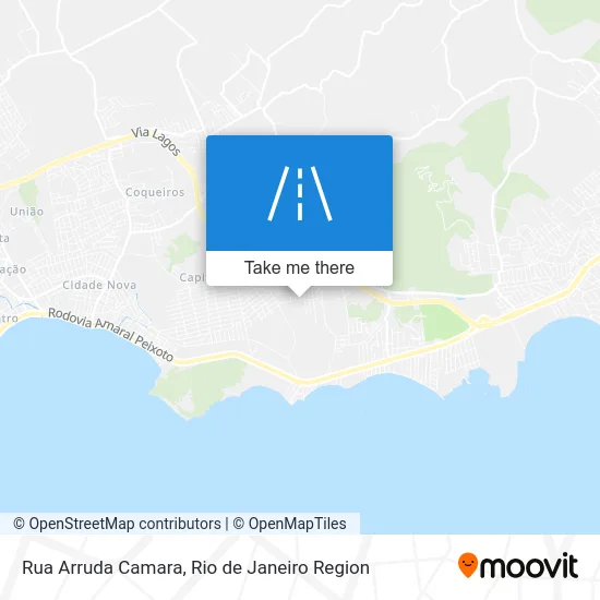 Rua Arruda Camara map