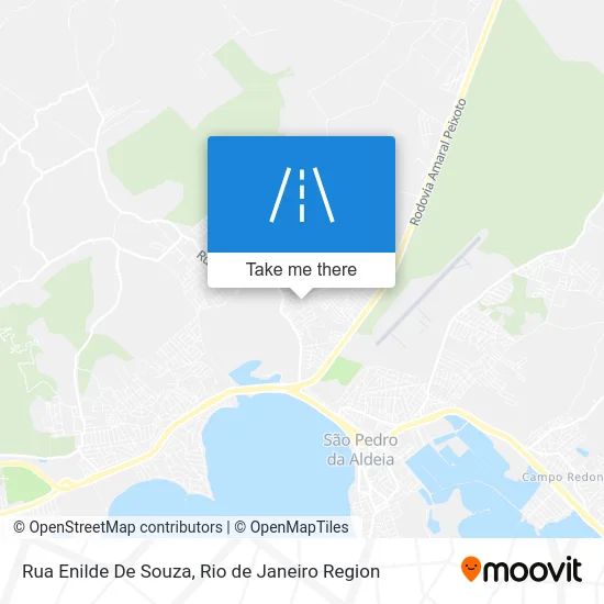 Rua Enilde De Souza map