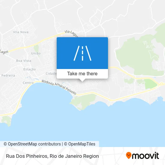 Rua Dos Pinheiros map