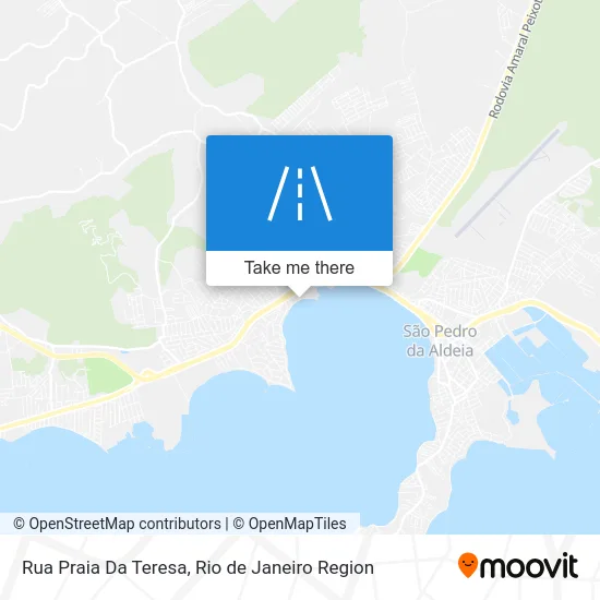 Rua Praia Da Teresa map