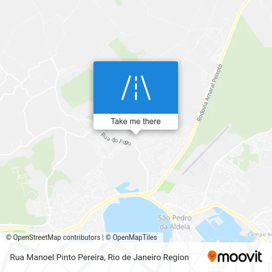 Rua Manoel Pinto Pereira map