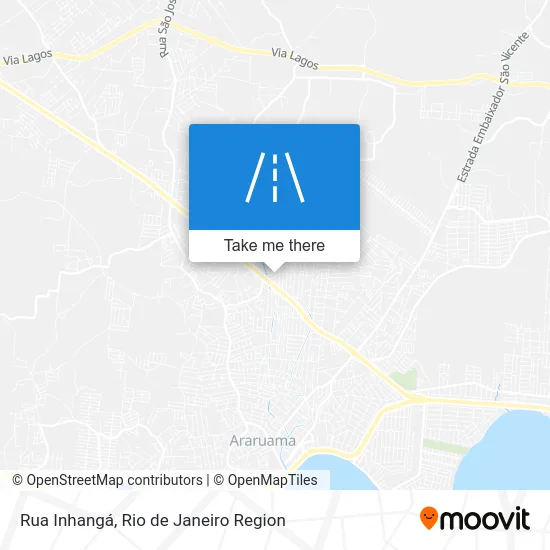 Rua Inhangá map
