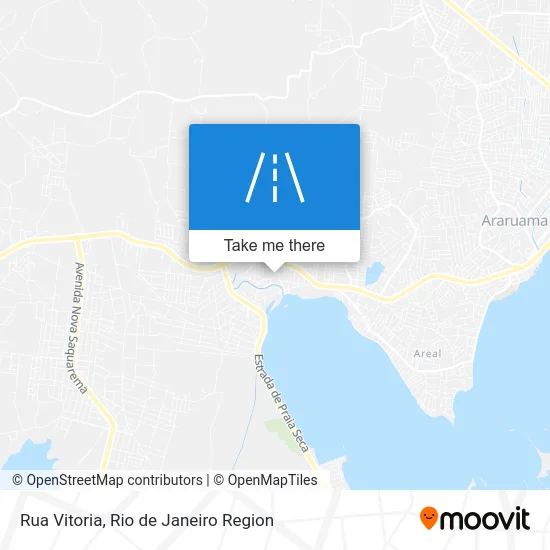 Rua Vitoria map