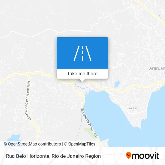 Rua Belo Horizonte map