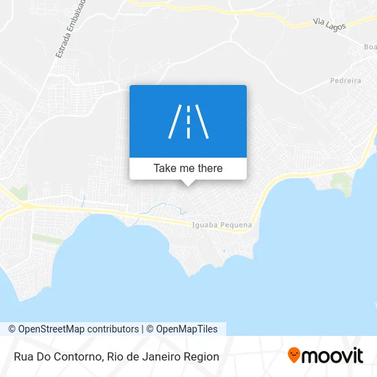 Rua Do Contorno map