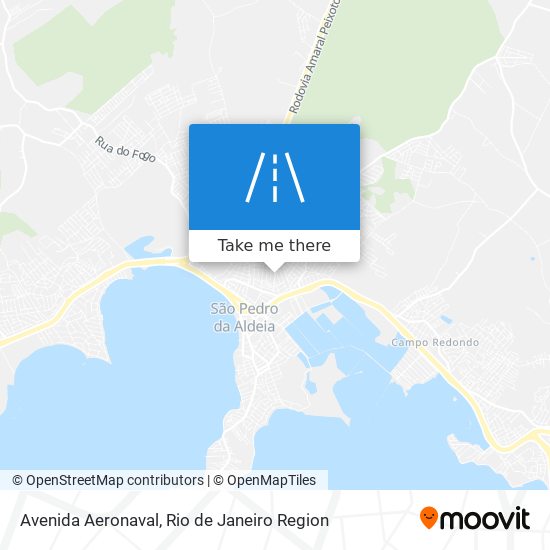 Mapa Avenida Aeronaval
