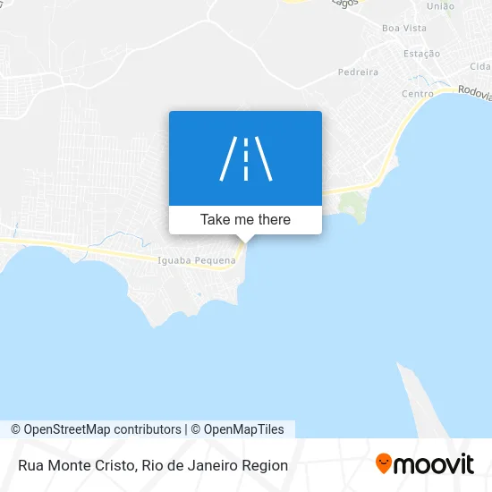 Rua Monte Cristo map