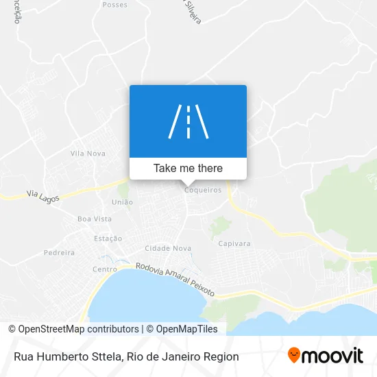 Rua Humberto Sttela map