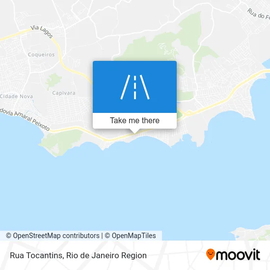 Rua Tocantins map